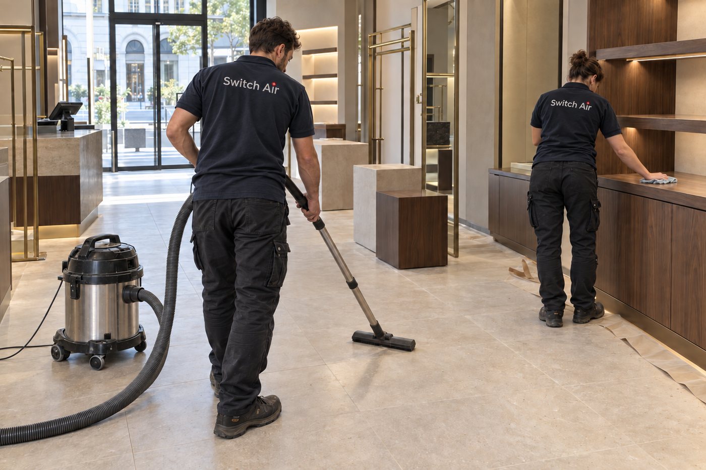 Nettoyage de conduits de ventilation à Genève
